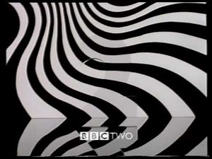 BBC Two sting - Op Art (all variations) - 1993