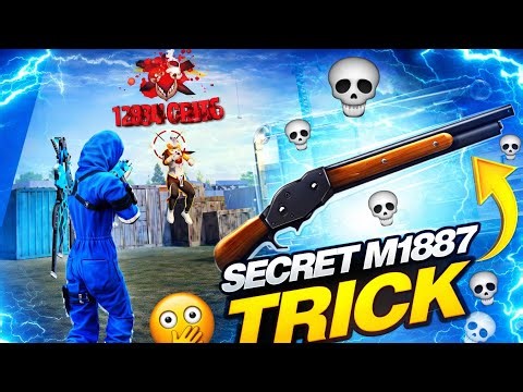 M1887 Shotgun Headshot Tricks 💀🔥 One Tap Tricks + Settings ⚙️ No Recoil || Free Fire Max #ffvideo