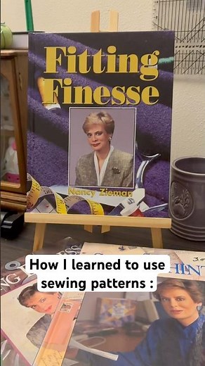 Nancy Zieman books and videos are one of the best resources for learning sewing ✨