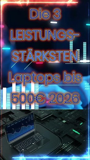 👉 „Die 3 SCHNELLSTEN Laptops unter 500€ 2026 – KEIN Schrott mehr kaufen! ⚡“ Prozessor