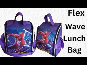 Diy lunch bag//How to sew/make lunch bag at home//Lunch for school