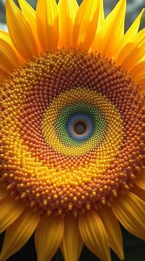 Did You Know? Sunflowers Use the Fibonacci Sequence to Arrange Their Seeds!