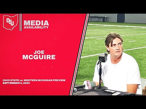 Ohio State Buckeyes' Punter Joe McGuire Speaks on His Transition from Australian Football