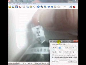 IrfanViewによる画像一括処理