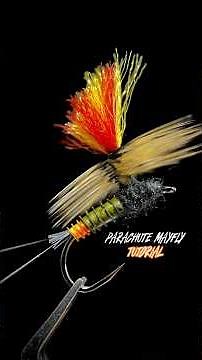 Parachute Fly Pattern #flytyingtutorial