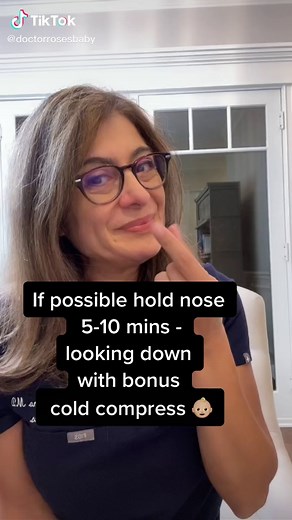 How to stop a toddler’s bloody nose ! #momsoftiktok #toddlertips #toddlermom #bloodynose #nosepickers #newmoms #newparents