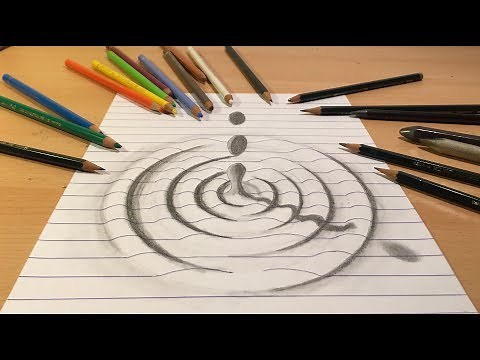 3D Zeichnen lernen für Anfänger, kinderleicht -14- 3D Drawing easy to learn for kids