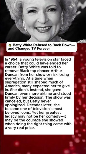 🌟 Betty White Refused to Back Down—and Changed TV Forever
