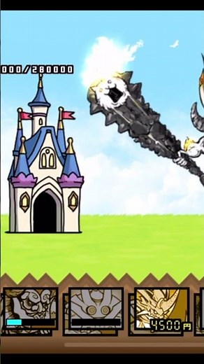 にゃんこ大戦争 イディ、ムート、にゃんまで3体1F! #にゃんこ大戦争 #battlecats #thebattlecats #1f