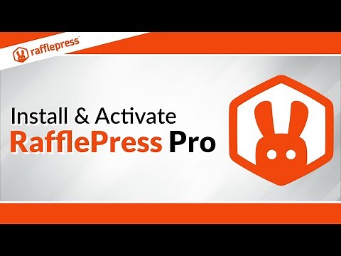 How to Install and Activate RafflePress Pro
