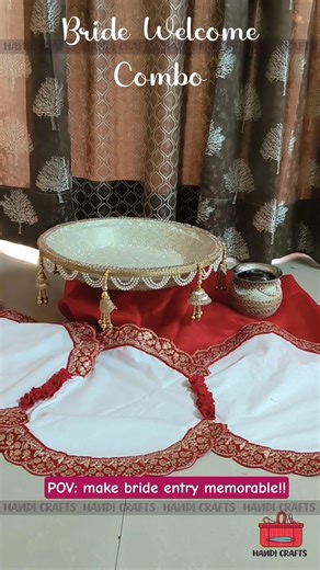 A Grand Entry for the Bride✨ | Subscribe @HandiCraftsCorner for more😇