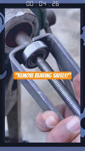 Simple DIY Puller for Bearing Removal #hacklife #diy #diyworktricks #smartidea #tools