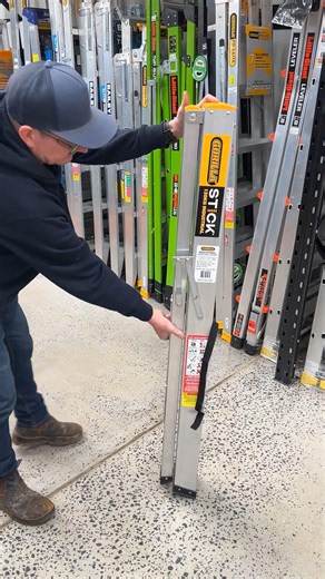 Total Tools | 🚀 Check out this game-changer from Gorilla! The All-New 𝗚𝗼𝗿𝗶𝗹𝗹𝗮 𝗦𝘁𝗶𝗰𝗸 𝗟𝗮𝗱𝗱𝗲𝗿 is your go-anywhere, lightweight, and compact ladder — rated... | Instagram