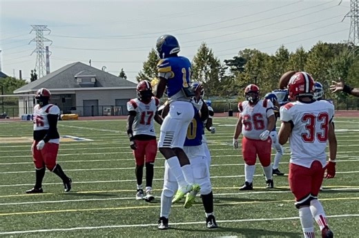 Harding football beats Wilbur Cross, moves to 2-1 for first time in nine years