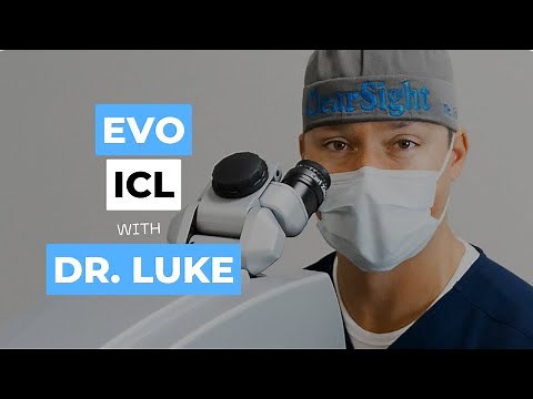 EVO ICL performed by Dr. Luke (Step by Step - Procedure Explained)