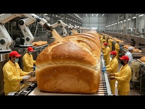 Inside a High-Speed Bread Production Line | Complete Factory Process