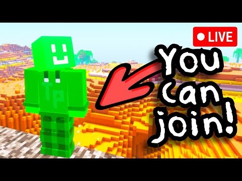 My New Minecraft Server That YOU CAN JOIN!