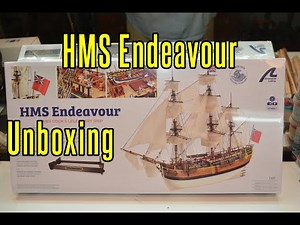 HMS Endeavour - Unboxing