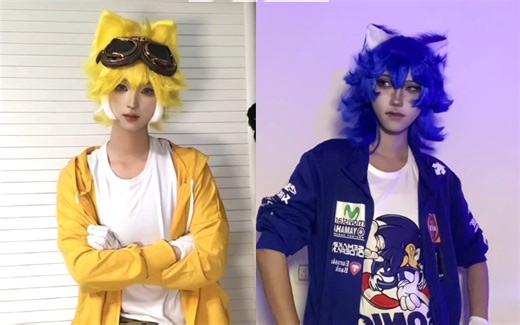 【sonic/tails/cos】居然有人cos sonicthehedgehog