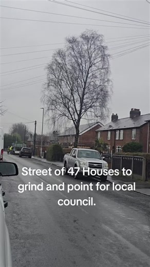 White Rose Repointing on Instagram: "47 houses to grind and point for the local council.#brickwork #renovation #repointing #dampproofing #worklife"