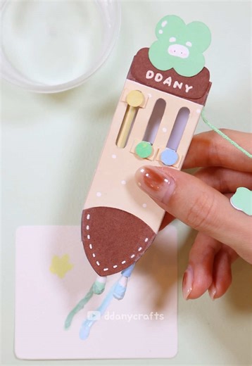 DIY 3-in-1 종이색칠펜 만들기