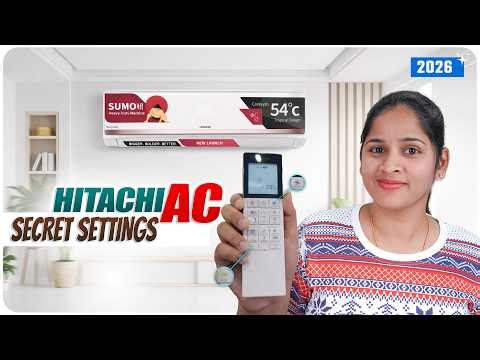 Hitachi AC Tips & Tricks 2026 | Best Settings, Remote Secrets & Hidden Features