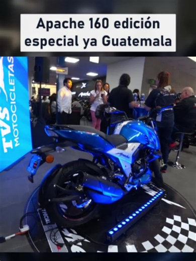 Apache edicion especial para Guatemala #tvs #edicionespecial #apache1602v @tvsmotorguatemala