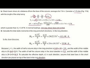 Direct Design Method - Solved Example
