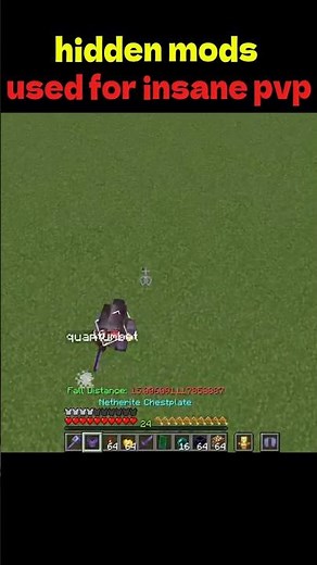 hidden mods for insane pvp !#minecraft #lifeisbutadream #pvp tips