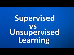 Supervised vs Unsupervised Learning explained in 2 minutes.