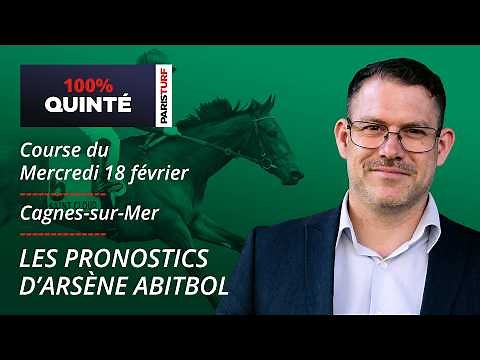 Quinté PMU Predictions - 100% Quinté for Wednesday, February 18th at Cagnes-sur-Mer