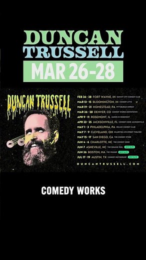 Duncan Trussell | Live at Comedy Works #denver #comedy #duncantrussell #standupcomedy #comedian