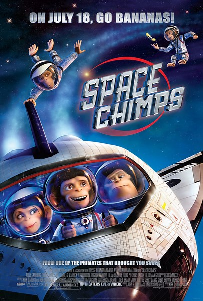 Space Chimps (2008) ⭐ 4.5 | Animación, Aventura, Comedia