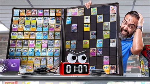 Collect ALL 1,000 Pokémon in ONE Binder (GEN 4 Pokemon Card Challenge) | Deep Pocket Monster