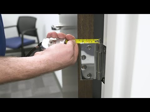 Measuring Hinges For Door Installation | PT. 06 How To Replace A Door
