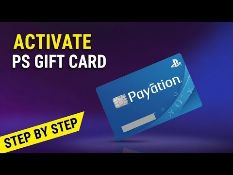 How to activate your PlayStation gift card? - Step by Step