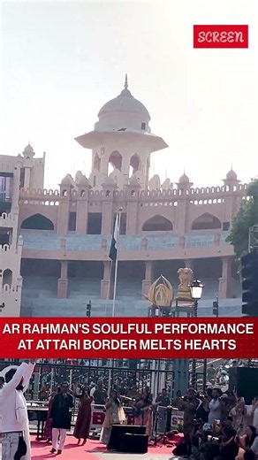 AR Rahman Mesmerises Crowd with Soulful Performance at Attari Border | Main Vaapas Aaunga | Screen