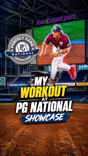 My 1st Ever Baseball Showcase is the PG High School National Showcase | The Bullpen Training