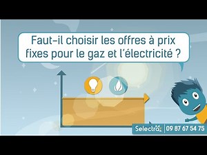 Gaz, électricité : offres à prix fixes ou à prix indexés ? Que faut-il choisir ?