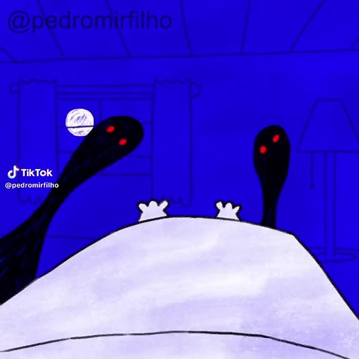 Sleep Paralysis Ghost Animation: Experience the Terrifying Paralysis Before Waking Up