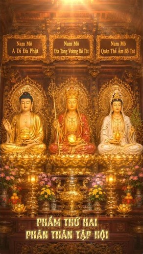 Kinh Địa Tạng Phẩm Hai 🙏 Nam Mô Địa Tạng Vương Bồ Tát | #Shorts