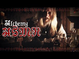 ASMR Alchemy Lesson for Making Potions | Tudor Scientist Roleplay (reupload)