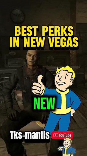 Best Perks to use in Fallout New Vegas #fallout #fallout4 #bethesda #gaming Tks-mantis (source) https://youtu.be/hUp8GS3dIKc?si=mKA70Qg2NSyGzImB