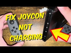How To Fix Nintendo Switch Joycon Controller Not Charging 2024