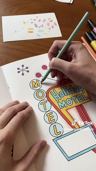 Explore Vintage Vegas Coloring Books Today!