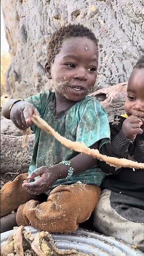 The daily life and diet of the Hazarbi tribe #africa