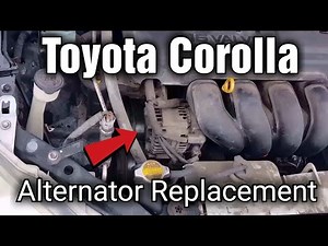 DIY: 1999-2008 Toyota Corolla Alternator Replacement (Step-by-Step Guide)