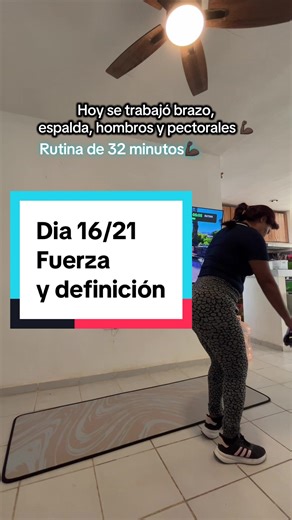 Así, mi rutina intensa de hoy/duró 33 Minutos 💪🏿 Dia 16/21 reto de 21 días con Fausto Murillo. #ariessanchezz💜 #faustomurillo #ejercicio #ejercicioencasa #cardio @Fausto Murillo