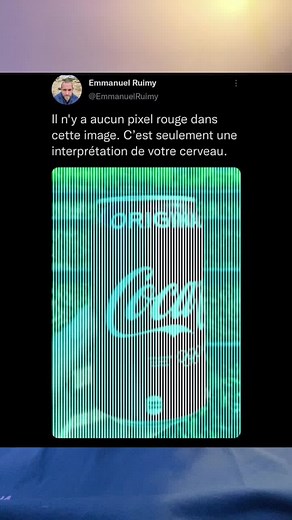 Explore the Illusion of Color Perception with Coca-Cola