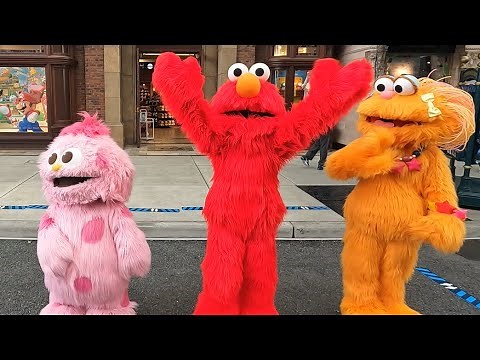 Sesame Street Friend Elmo & Moppy & Zoe Greeting, 7/8/2022